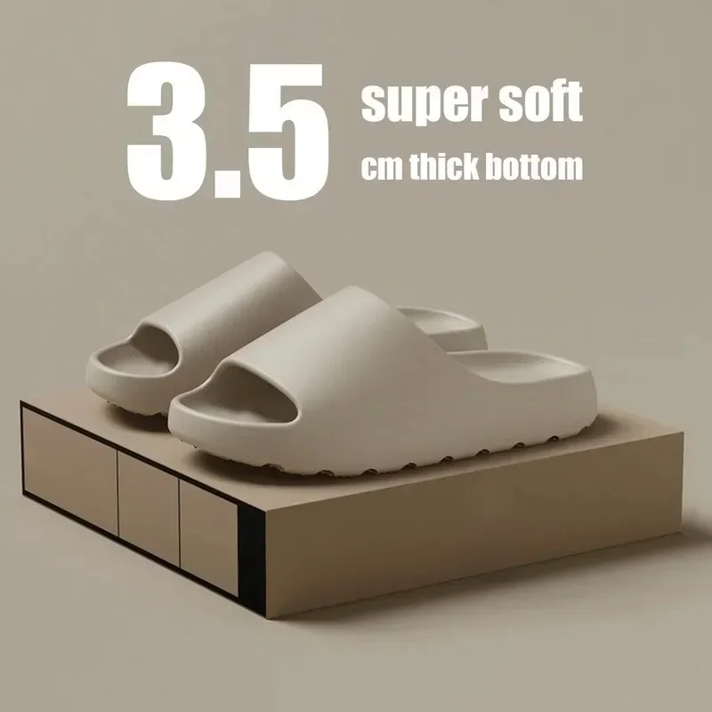 Slippers Flip Flops slides Summer For Men Women EVA Soft Bottom Indoor Home Slides Brand Slipper Man Sandals Beach Shoes Male design