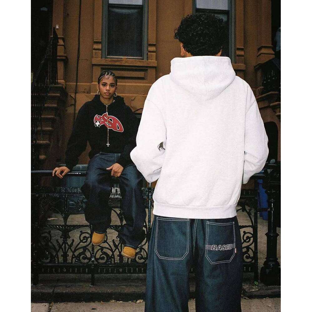 99Based Haruku Men Women Star Printde Hoodie Loose Casual Streetwear High Quality Hip Hop Oversize Pullover Fashion Sweatshirt