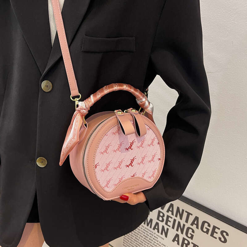 2025 New Designer bag Luxury bag High-End Trendy Fashion Handheld Small Round Versatile Single Shoulder Crossbody Bag