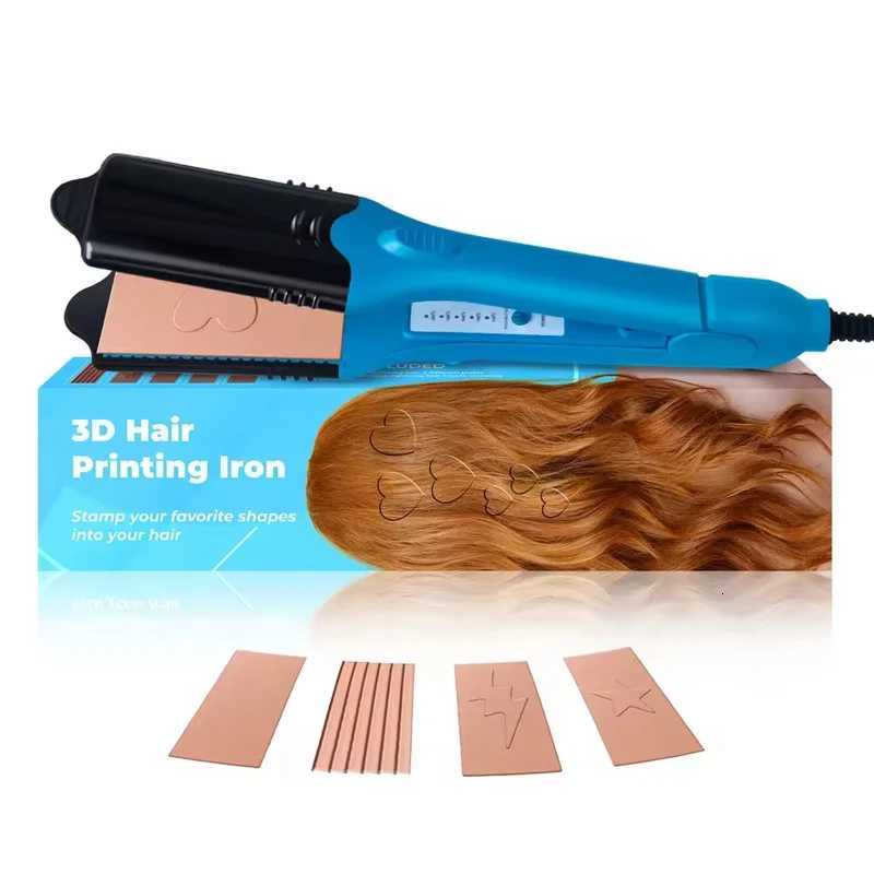 Electric Hair Straightener Fashionable Design Style Shape Flat Iron LED Straightener Fun Shape 3d Image Hair Crimper W250814