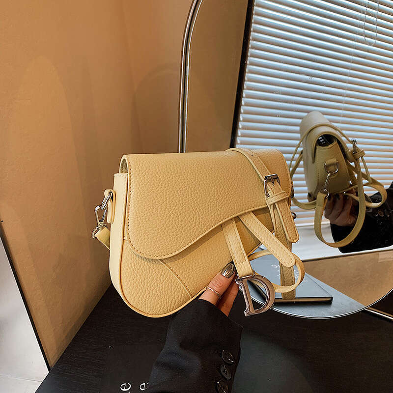 Niche Designer Trendy Bags 2025 New Women's Crossbody High-end Shoulder Underarm Saddle Bag