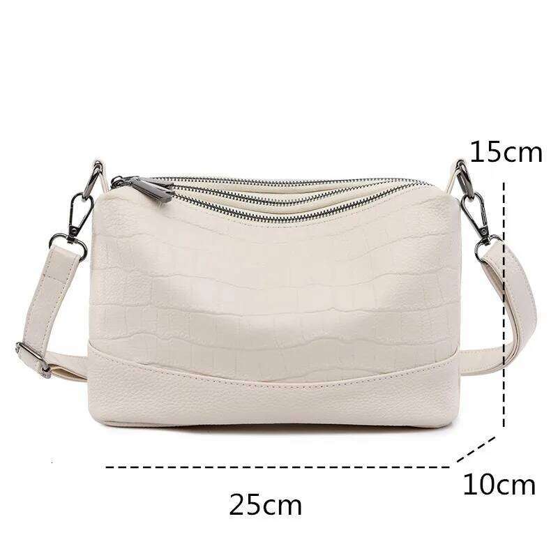 Women 100%Genuine Handbag Large Capacity 2023 Main Highquality Soft Cow Leather Purses Female Shoulder Crossbody
