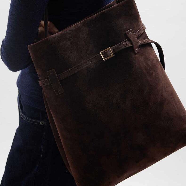 Designer Bag Tote Bag Shoulder Bag New Trendy Fashion Versatile Suede Casual Commuter Design Handbag Shoulder Bag