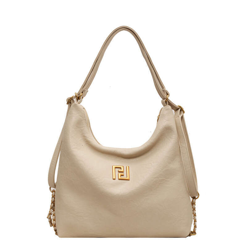 Women's 2025 Summer New Multi-Way PU Soft Leather Backpack Large Capacity Tote Single Shoulder Crossbody Bag