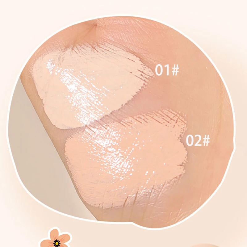 Mousse Foundation Cream Cushion Compact lasting Waterproofing Concealer High Coverage Foundation Korean Makeup Base 250812