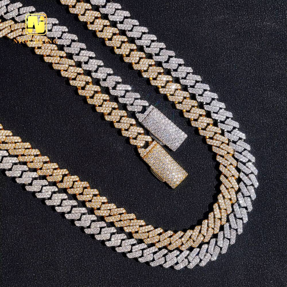 Cheap Price Hip Hop Fashion Jewelry 18k Gold Plated 8mm Brass Cubic Zirconia Necklace Men Women Pendant Necklaces