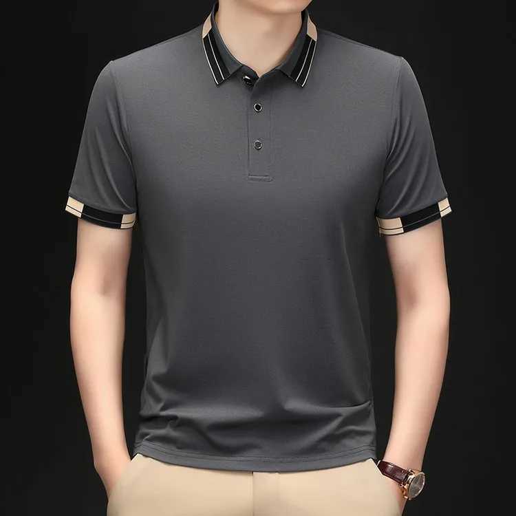 2025 Summer New Mens Classic Polo Shirt Short Sleeve Polo Mens Top Hot Sale XJ250804