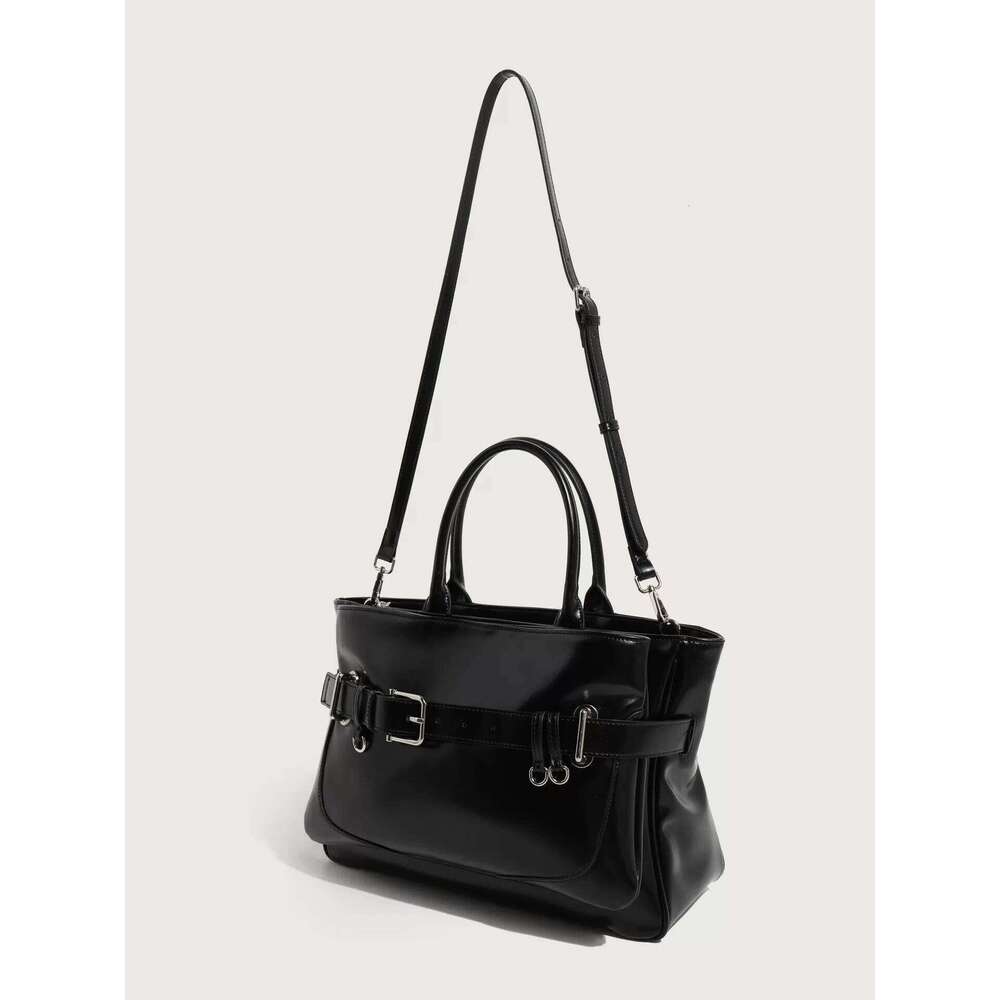 Lrage Capacity Tote Designer Shoulder Bag PU Leather Bucket Bags for Women Handbags and Purses New 2025 Shopper