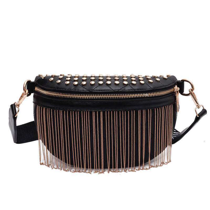 Niche Design High-End Tassel Fashion Chest for Women 2025 New Trendy Versatile Crossbody NEW free shipping Waist Bag