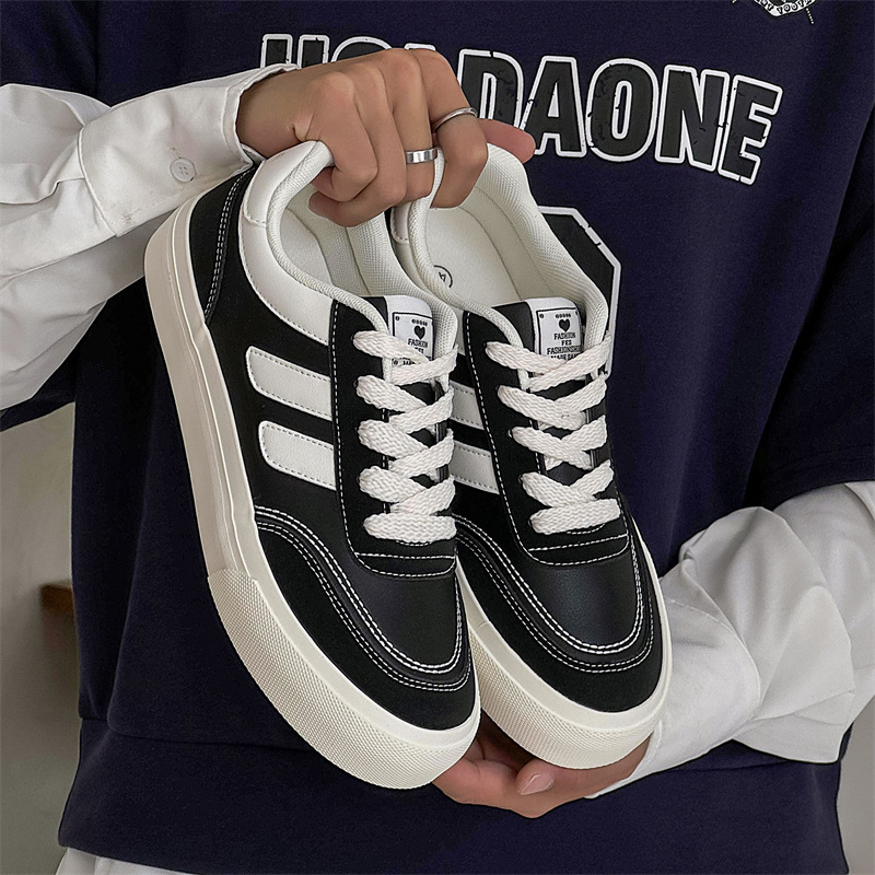 Men's canvas shoes 2026 spring sports skate shoes men's niche original German training skate shoes