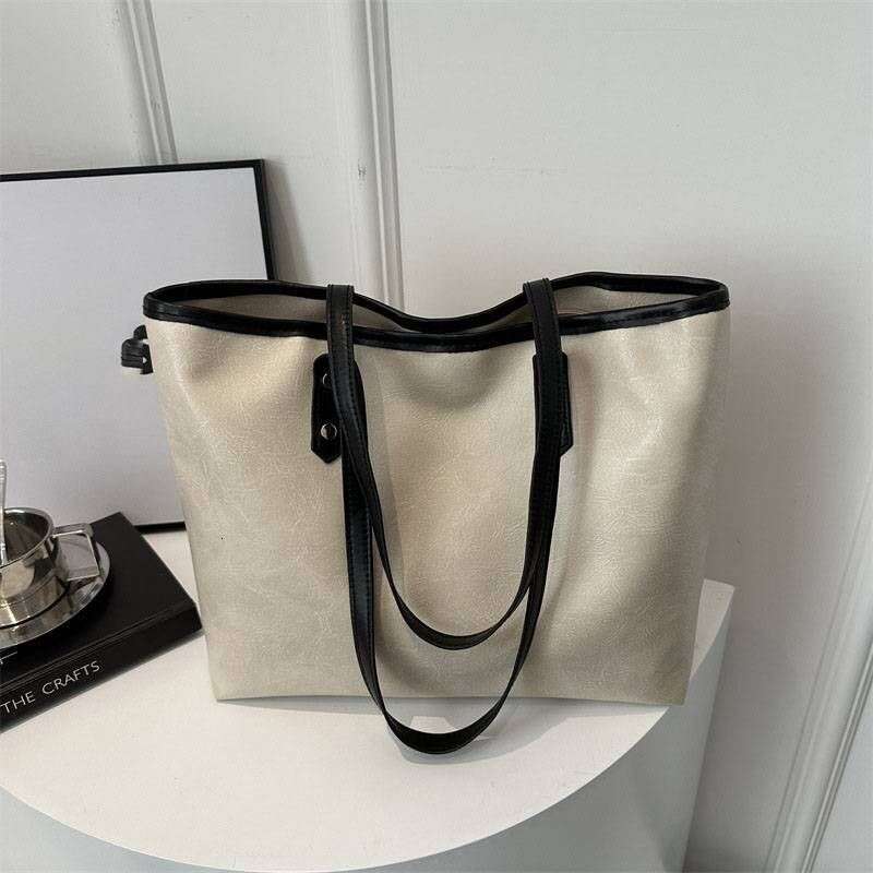 Vintage-inspired Large-capacity Underarm Tote Bag Women, 2024 New Stylish And Unique Shoulder Bag, Perfect For