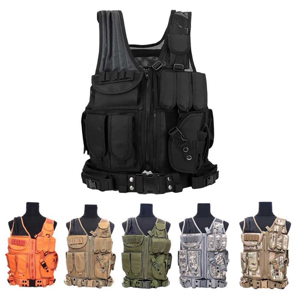 3x3% Tactical Padded Tool Vests Military Cover Safety Army Vest Airsoft Gear Tactical Suit Clothes Hunting And Shooting Accessories Y250814