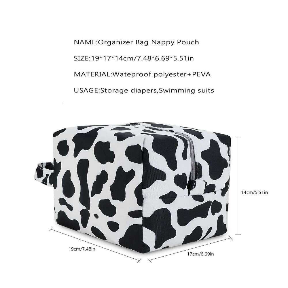 Wet Dry Bags Cloth Diapers - Waterproof Pod Hanging Reusable, Washable for Baby Stroller, Diaper Bag