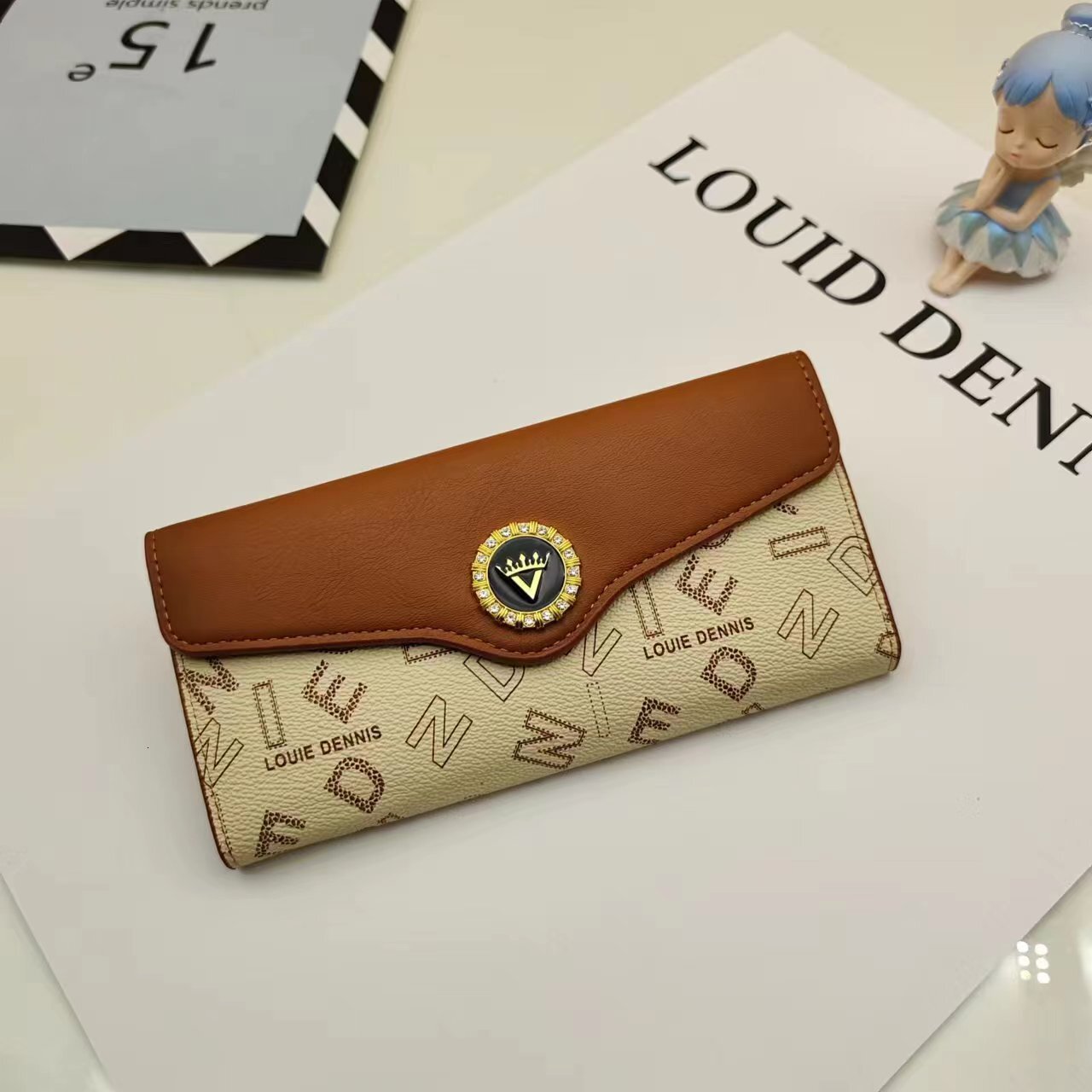 Luxury Brand Designer Bag Luxury Brand Designer Bag 2023 New Women's Long Soft Leather Wallet Fashion Simple Money Clip Multi-Card Slot Large Cap