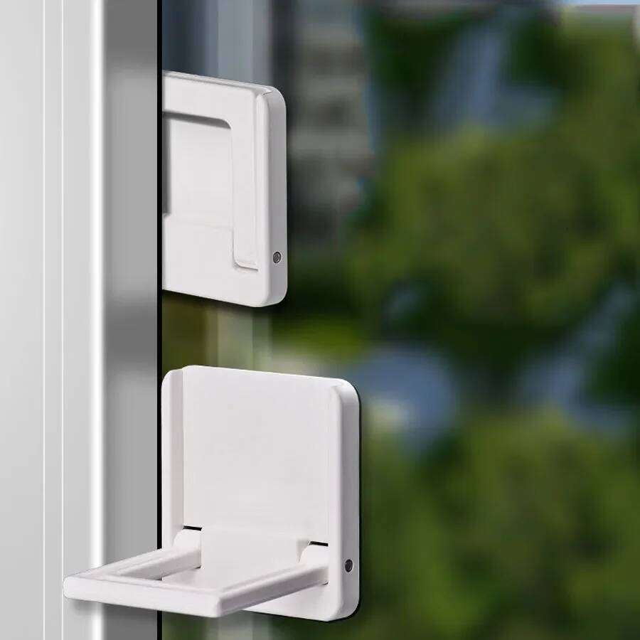 Kids Safety Sliding Window Limit Lock Drawer Cabinet Door Locks Punch-free Paste Multifunction Baby Security Protection