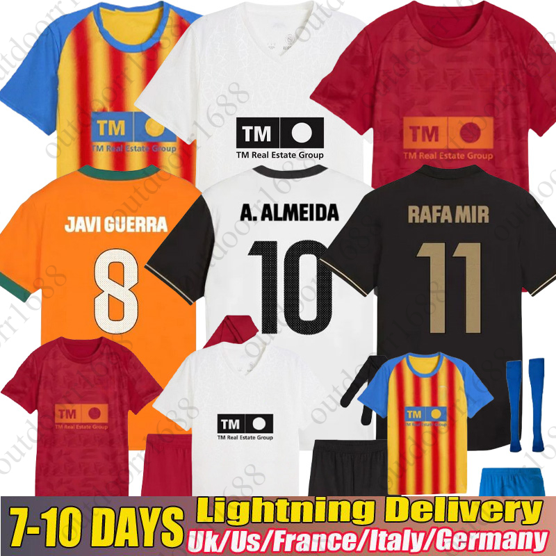 valencia cf soccer jerseys 2025 2026 camisetas de futbol men kids kit Valencia football shirts 25 26 third kids kit camiseta vcf HUGO DURO GAYA MUSAH HUGO chemise