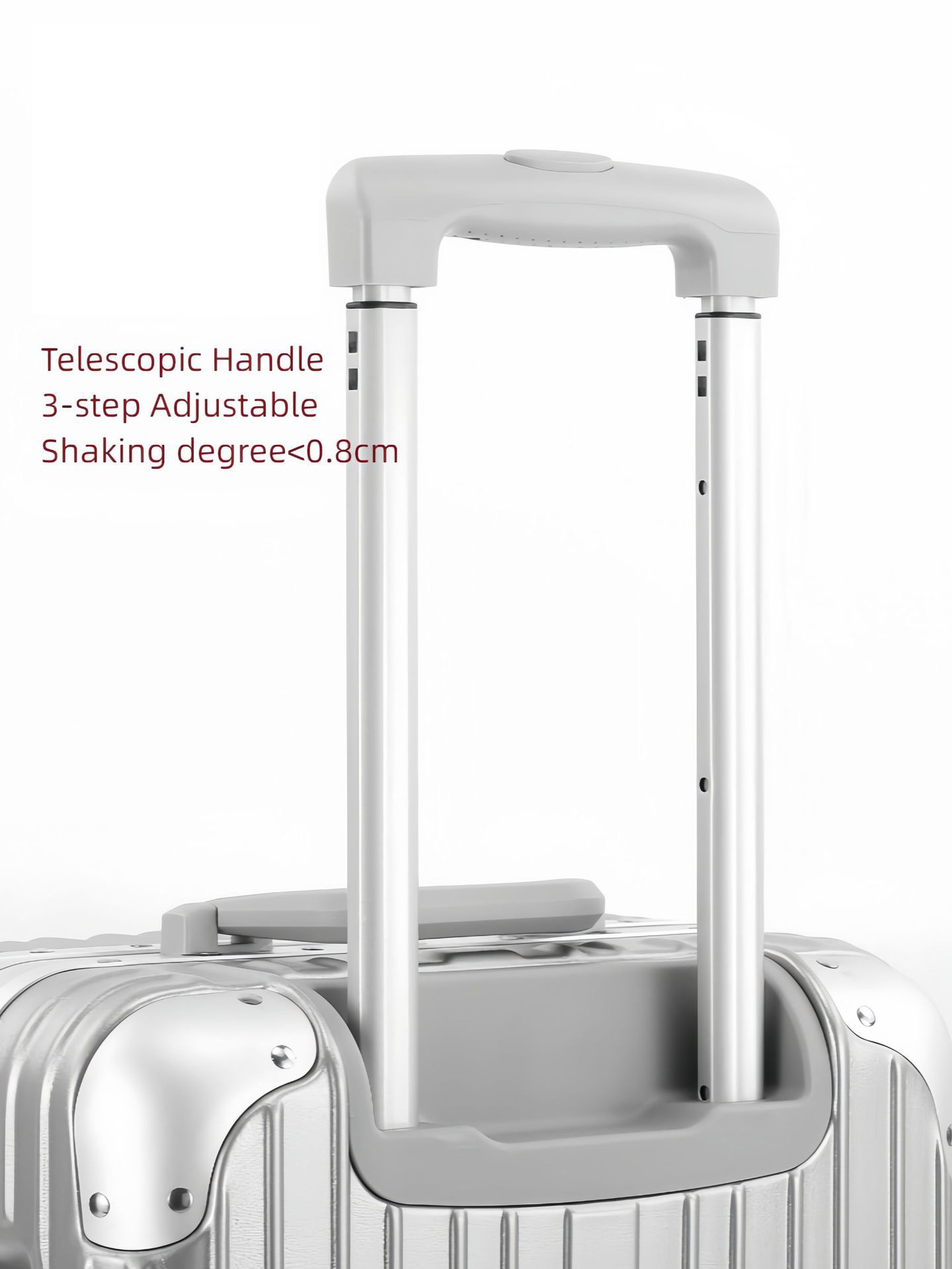 Trolley case Thicken travel suitcase Aluminum frame+PC+ABS silent universal wheel luggage wear-resistant and anti drop boarding suitcase