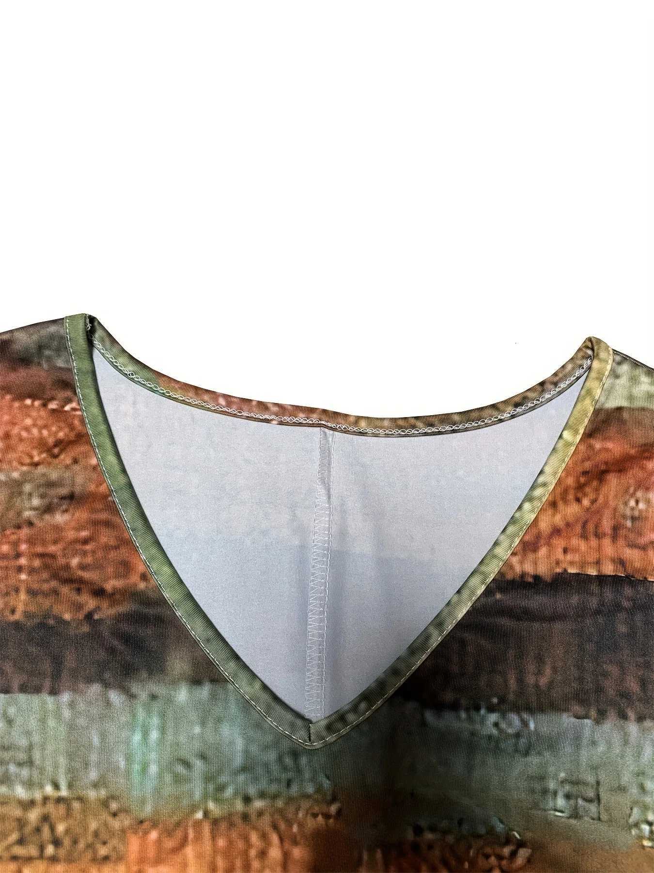 Spring New Arrival Geometric Pattern Long Sleeve Dress For Women XJ250814