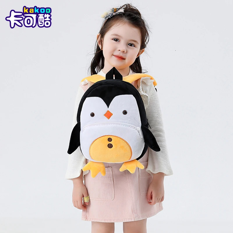 Cute Animals Cartoon Plush Children Backpacks Schoolbag Girls Boys casual Baby Bags 250813