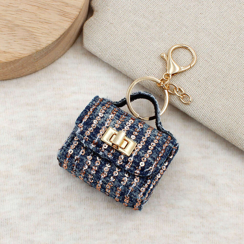 Bag Charms Creative New Keychain Fashion Versatile Leather Pendant Bag Phone Case Ornament