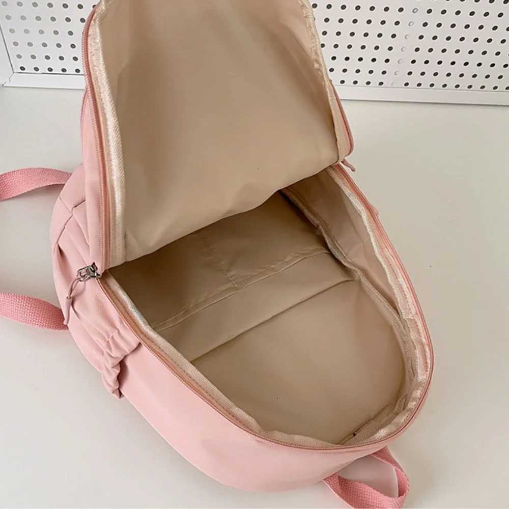Simple and Versatile Girls Backpacks for Travel Small Fresh Backpacks Cute Backpack New Small Schoolbags for College StudentsXJ250814