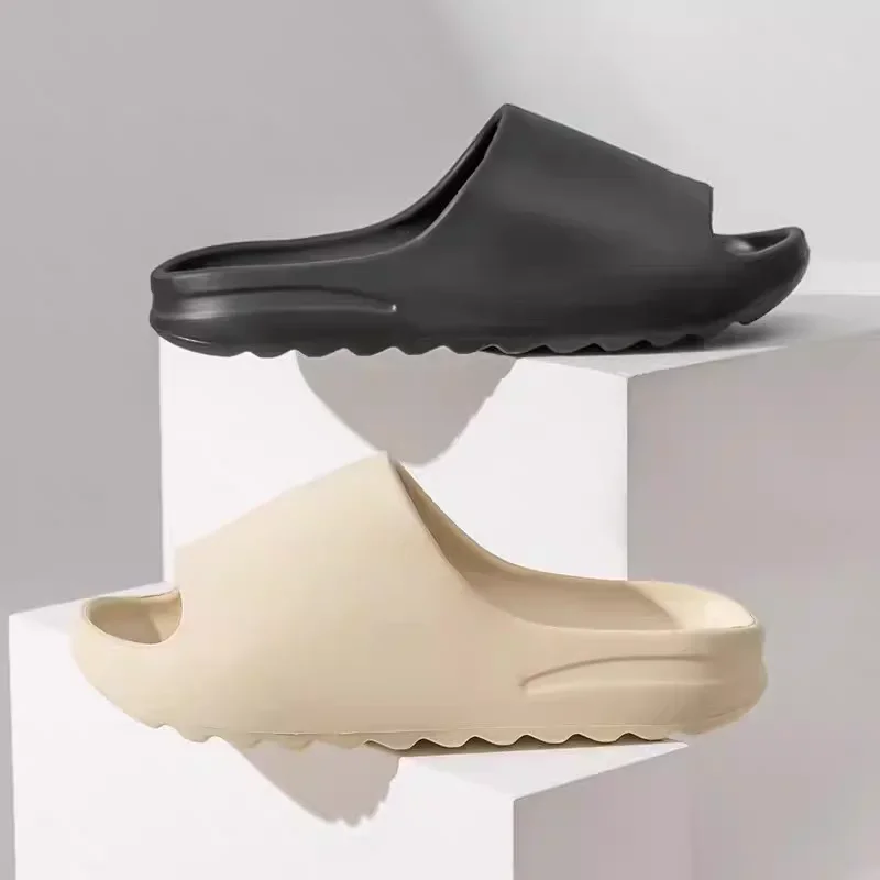 Slippers Flip Flops slides Summer For Men Women EVA Soft Bottom Indoor Home Slides Brand Slipper Man Sandals Beach Shoes Male design
