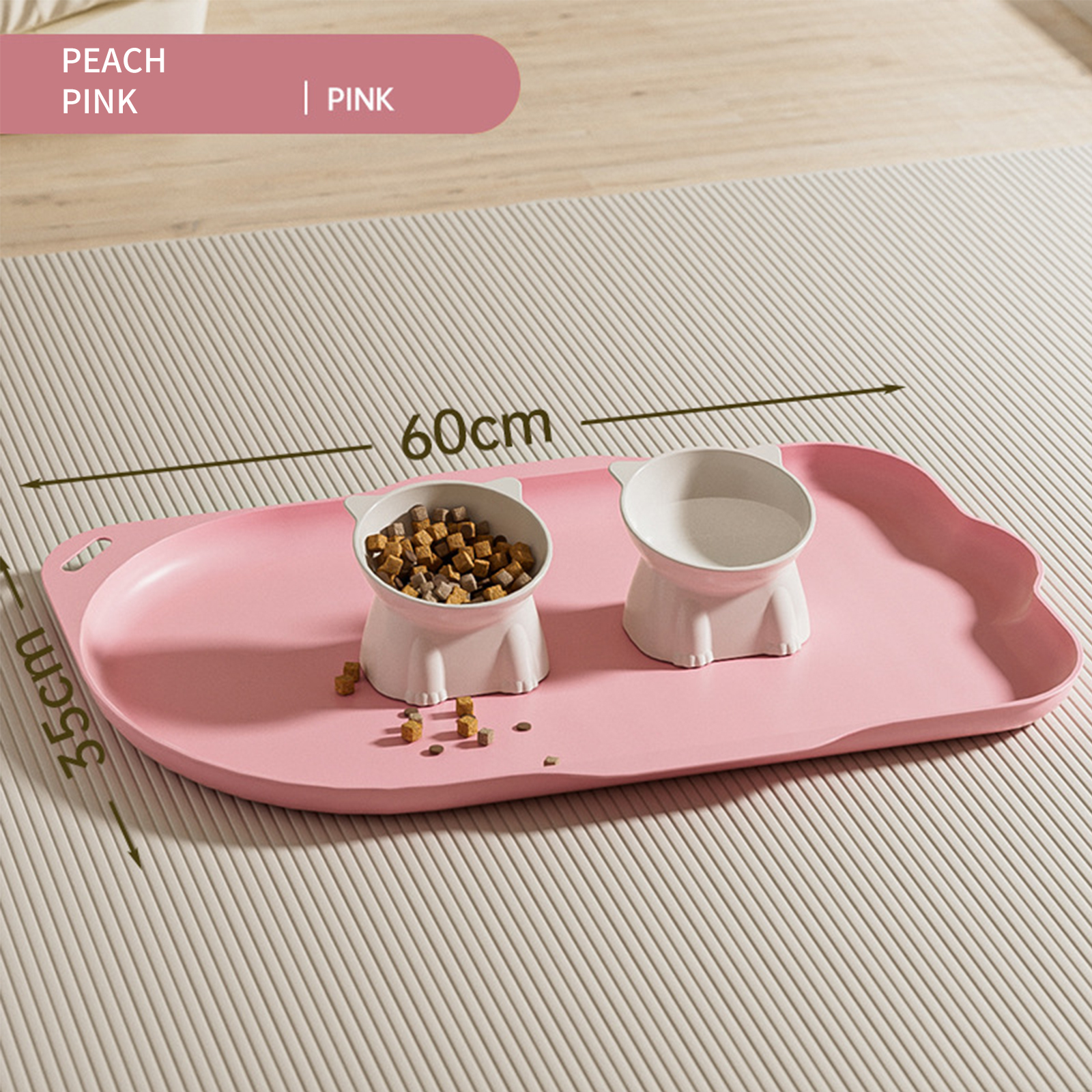 Pet meal mat waterproof, anti fouling, anti slip, cat bowl mat large food cleaning mat pet supplies cross-border dropshipping