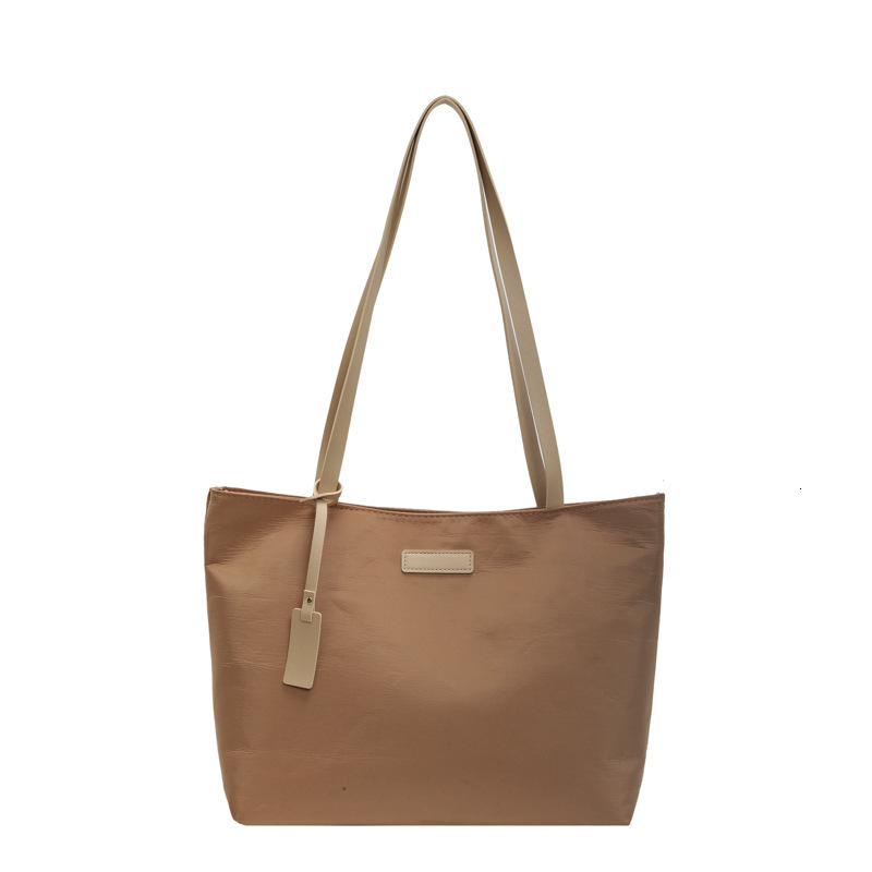 Designer Pack Foreign Trade Women's Luxury Bag Bag New Nylon Casual Bag Large Capacity Office Class Commute Tote Bag Korean Version Simple Should