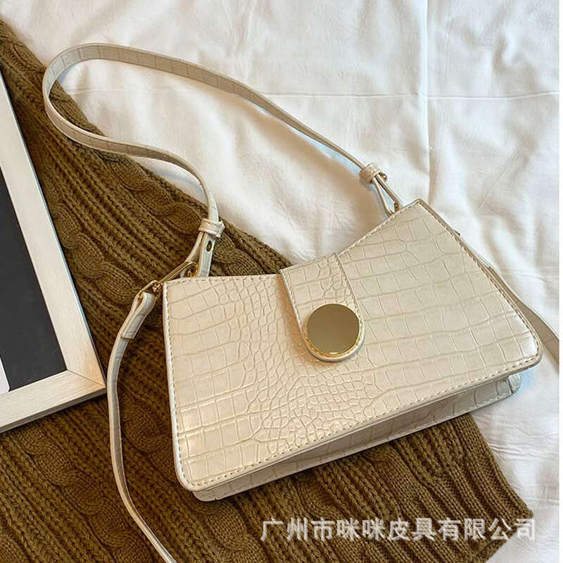 2025 Designer bag Luxury bag New Women's Crocodile Pattern Crossbody Fashion Underarm Elegant Shoulder Bag