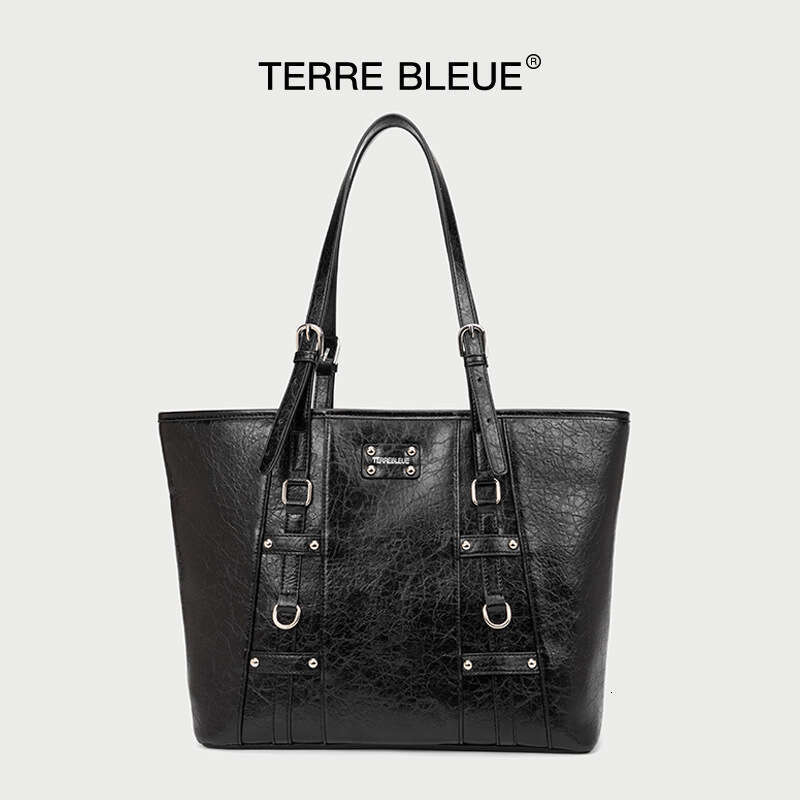 Women's Retro Tote Bag Designer 2025 New Shoulder Bags Fashion Luxury Casual Big Bag