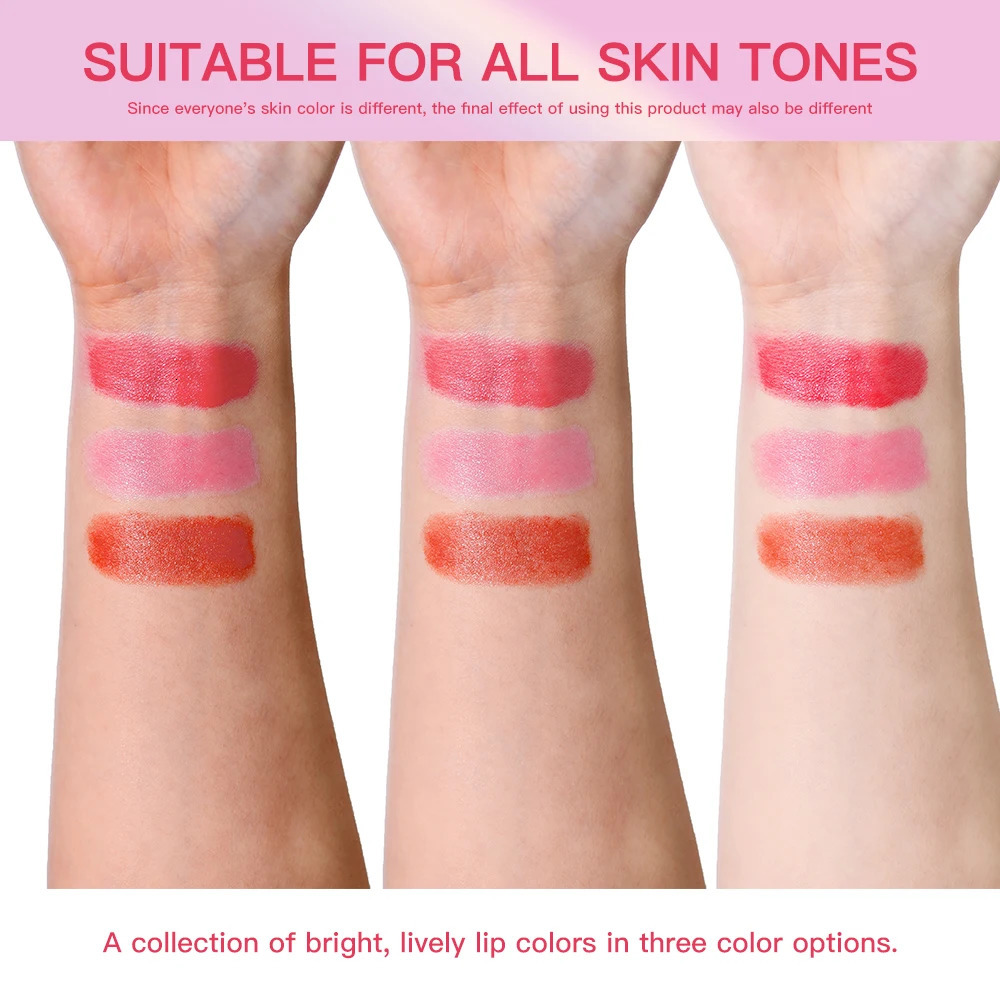 Glass Tinted Lip Balm Light Cherry Red Orange Glow Vegetarian Lip Balm With Bright Clear Color Korea Lip Cosmetics 250813