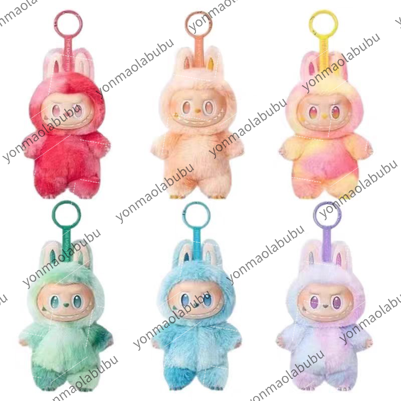 Hot Sale Anime Figure For Childrens Birthday GiftLabubu V1 V2 V3 Have A Seat Series Vinyl Pendant labubu Doll Model Toy Cute Monster Cartoon Character