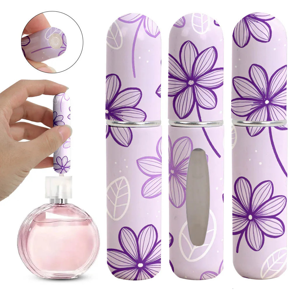 Gifts 5ml Mini Perfume Bottle Refillable Empty Cosmetic Containers Portable Spray Atomizer Bottle 250813