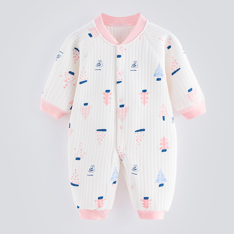 baby boys winter thermal romper warm comfortable