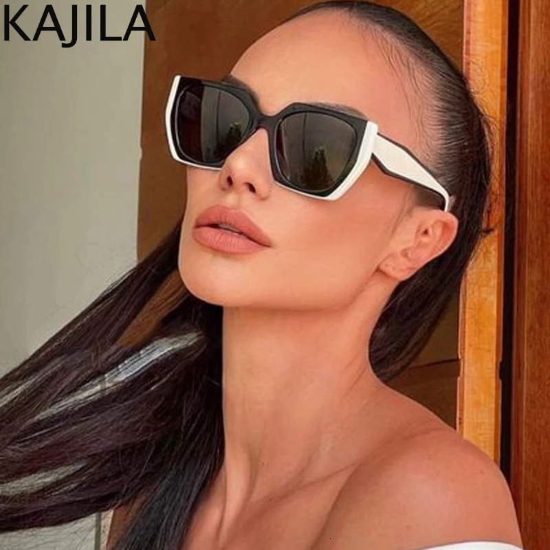 Fashion Cat Eye Sunglasse 2025 n Vintage Square Punk Sun Glasses For Ladies Shades Retro Eyewear UV400 250804