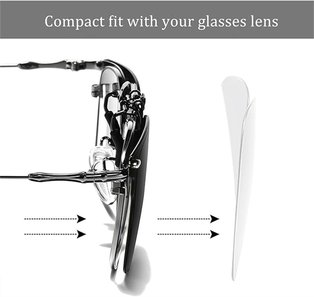 VIVIBEE Men Polarized Lens Flip Up Clip on Sunglasse Big Size Driving Sun Glasses with Clips 2025 Trending Product 250804