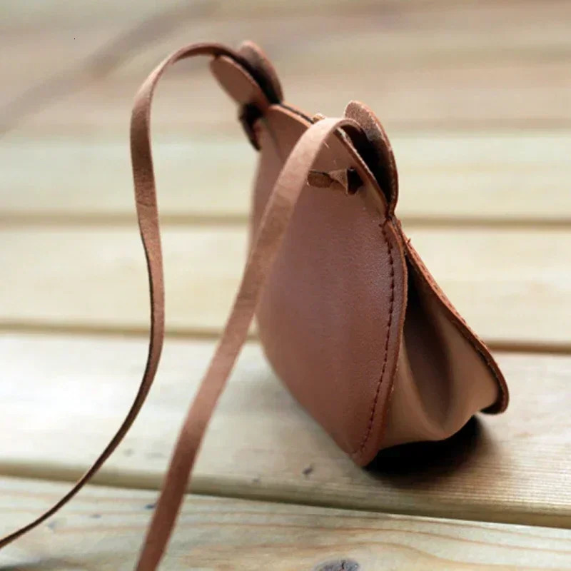 Cartoon Animal PU Leather Shoulder Bag Cute Bear Cross Body Messenger Bag For Children Soft Bunny Kids Toddler Girl Boy Purse 250813