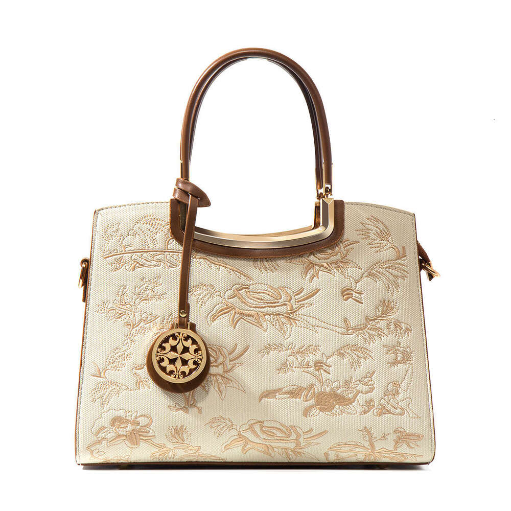 2025 New Fashion Commuter Printed Handbag For Women, Niche High-End Feel, Large Capacity Single Shoulder Crossbody Tote Bag