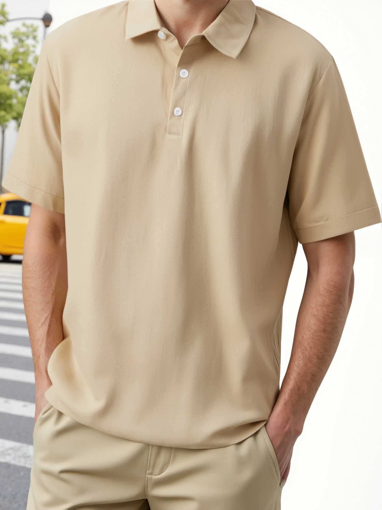 Mens Cotton and Linen Casual Polo Shirt Casual Beach Short Sleeve Solid Color Male Tops T-shirts Vintage Streetwear XJ250804