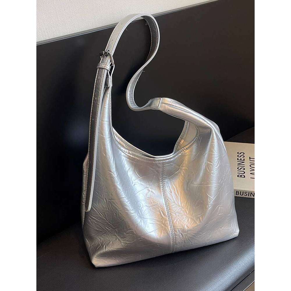 College Student Simple Versatile Fashion Single Shoulder Underarm for Women 2025 NEW free shipping Summer New Large Capacity Tote Bag