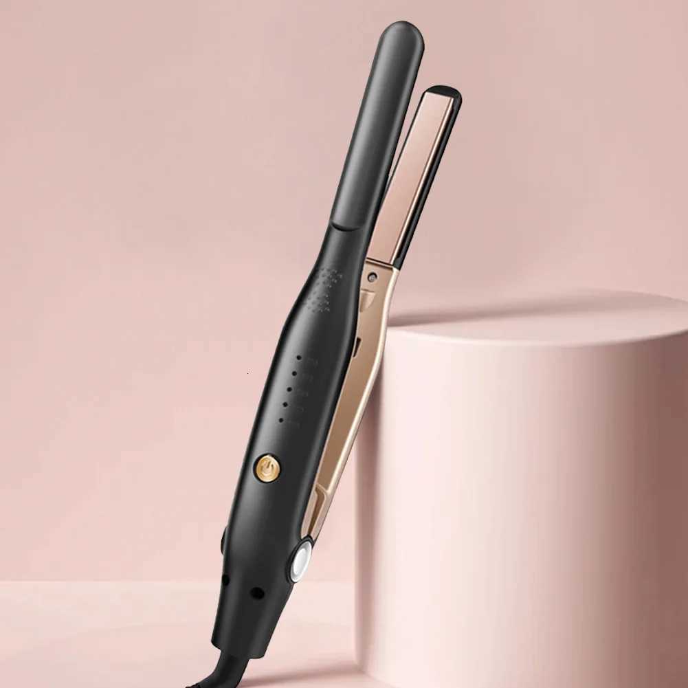 2 In 1 Ceramic Flat Iron Hair Crimper Electric Straightener Flat Iron Negative Ion Straight Curling Iron Plates Corrugation Hair Care W250814