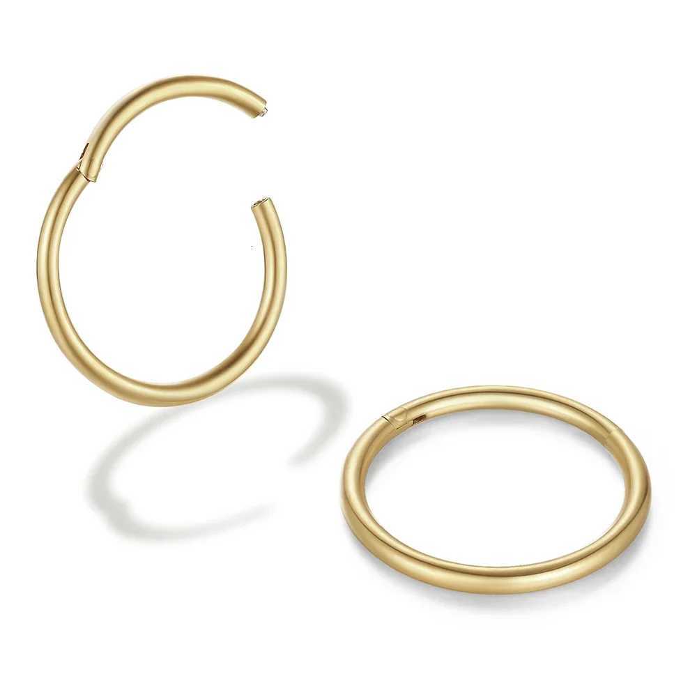316L Stainless Steel Classic Nose Ring for Men and Women Hoop Earrings Septum Helix Ear Piercing Jewelry 18G XJ250814