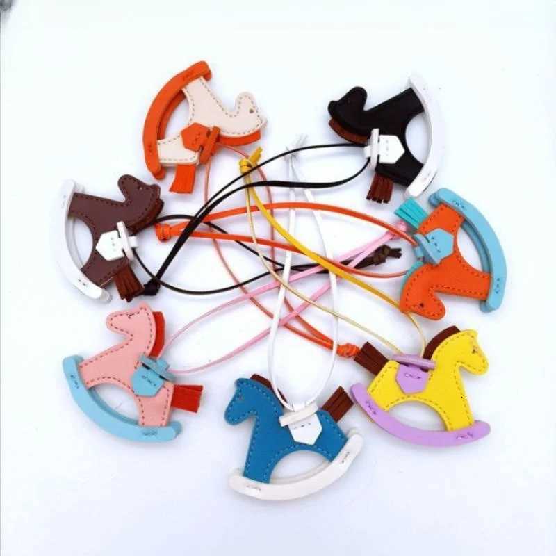WomenS Bag Mini Pony Pendant High Quality Horse Ornament Handmade Stitching Charm Accessory Gift S250814