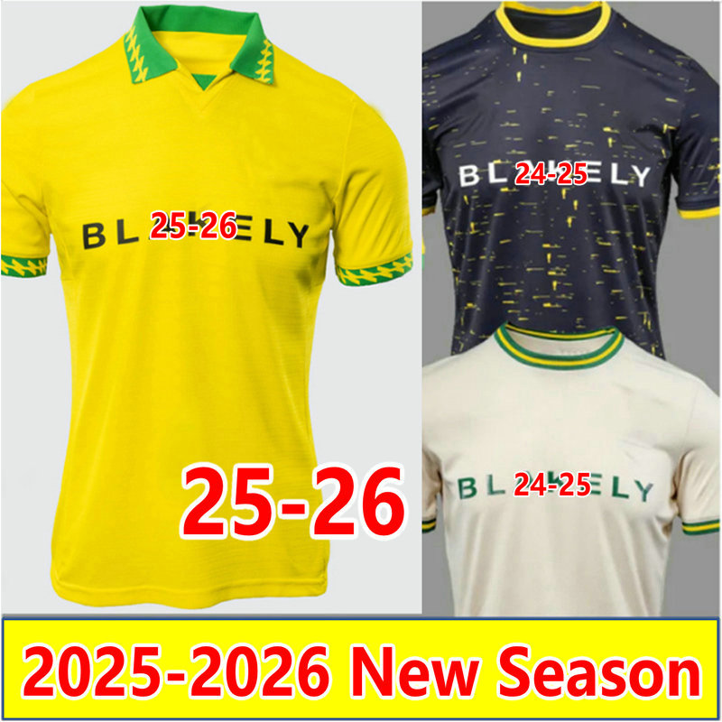 25 26 Norwich SARGENT soccer jerseys 2025 2026 JURASEK M. EMILIANO CRNAC home yellow away black third kit MCLEAN CHRISENE FORSON football shirt men kids uniforms
