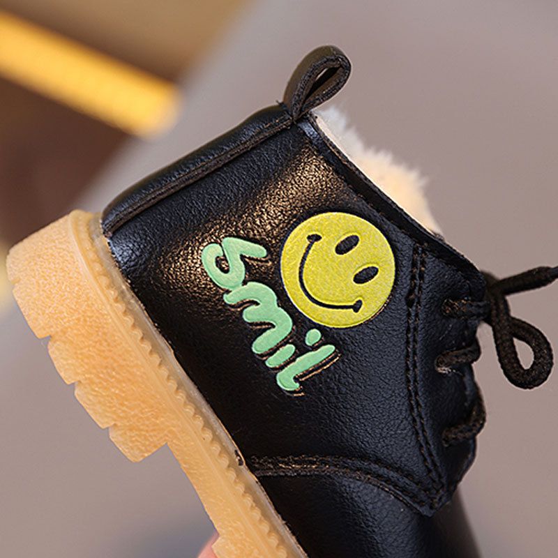 Toddlers Kids Winter Boots Infant Warm Thick Cotton Boys Girls Snow Boots Kidsnest Little Baby Leather Cotton Boots Fashion Soft Sizes Sizes US1C-US5C