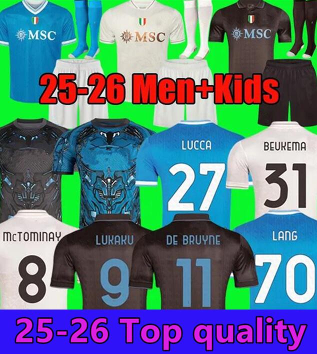 3XL 4XL 25/26 NAPOLI Soccer Jerseys Maglia Naples Football Shirt H.LOZANO KVARATSKHELIA SIMEONE SSC 2024 2025 2026Napoli Maillots de foot MARADONA OSIMHEN ELMAS