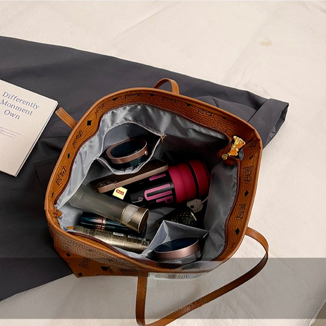 Free Shipping Designer Luxury Women's Handbag Large Capacity Retro Tote Bag Letter Versatile Shoulder Bag Office Shopping Commuting Leisure Bag