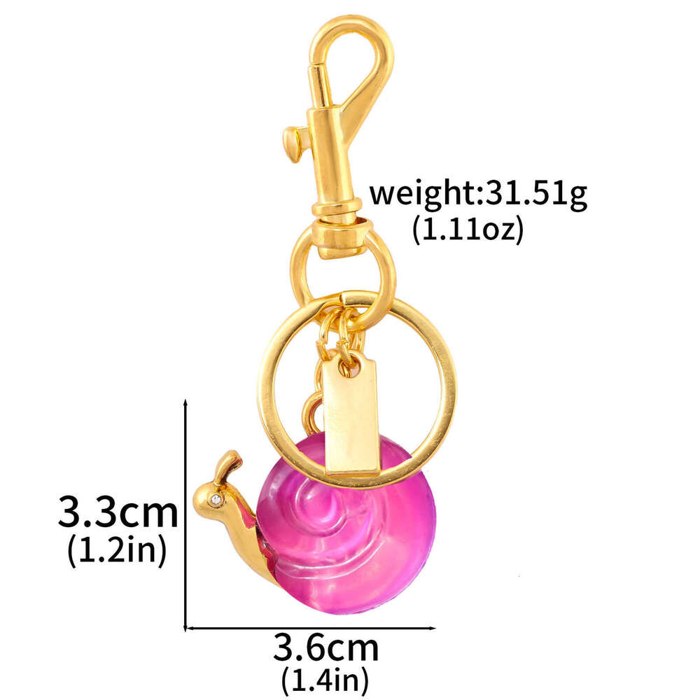 Hot Selling Snail Bag Fashion Personality Keychain Pendant Hanging Decoration