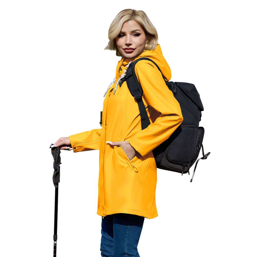 Outdoor Ride A Bike Mountaineering Jackets Women Rain Coat Long Jacket Waterproof Raincoats Feminina Gifts