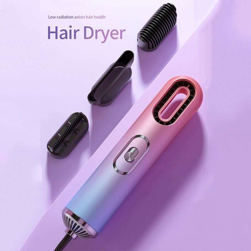 Professional Blow Electric Drying One Step 3 In 1 High Speed Leafless Hair Dryer Brush